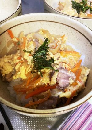 ばぁちゃんの簡単親子丼♡-レシピのメイン写真