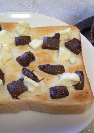 とろ～り♡焼きチョコクリチートースト-レシピのメイン写真