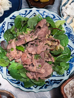 ラムとセロリのスパイス炒め-レシピのメイン写真