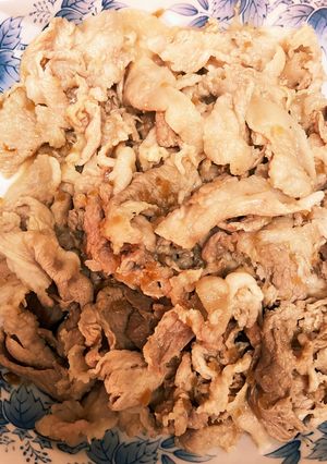 材料2つだけ!豚肉のドレッシング炒め-レシピのメイン写真