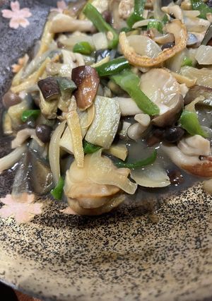 ベビーホタテの中華風炒め(餡掛け)-レシピのメイン写真