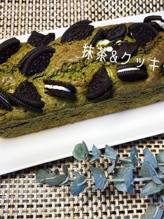 抹茶とココアクッキー☆パウンドケーキ-レシピのメイン写真