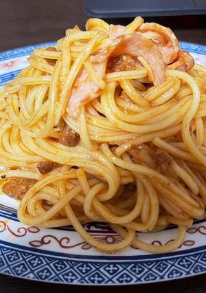 【自炊②】MUJIパスタ-レシピのメイン写真