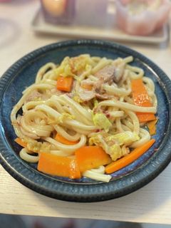ホットクックで焼きうどん-レシピのメイン写真