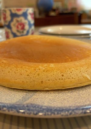 日曜日のパンケーキ(全粒粉入り)-レシピのメイン写真