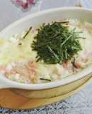 *たらこオートミール豆腐グラタン*