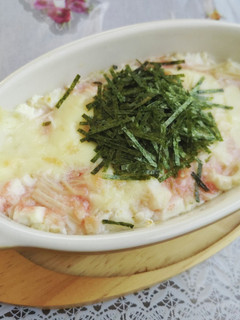 *たらこオートミール豆腐グラタン*-レシピのメイン写真