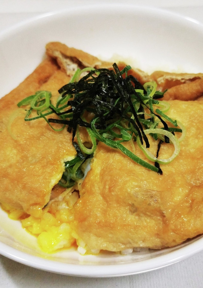 うちの味☆油揚げ丼♪お袋丼＆お袋天丼♪-レシピのメイン写真