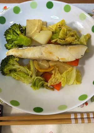 鱈と野菜のゆず蒸し-レシピのメイン写真