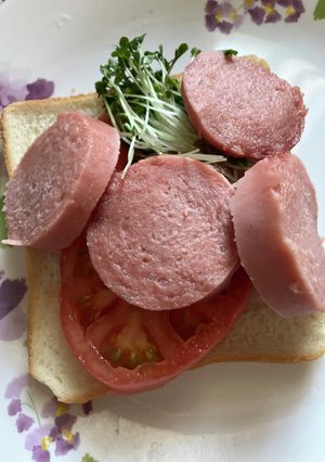 オガタ家　ソーセージトマトパン-レシピのメイン写真