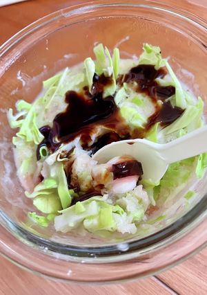 レンチンすぐできる簡単たこ焼き-レシピのメイン写真