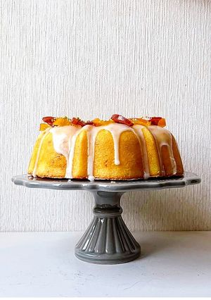 小さめバントケーキ型で作るオレンジケーキ-レシピのメイン写真