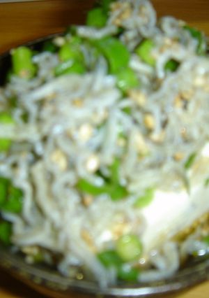 ねぎごまじゃこ豆腐-レシピのメイン写真