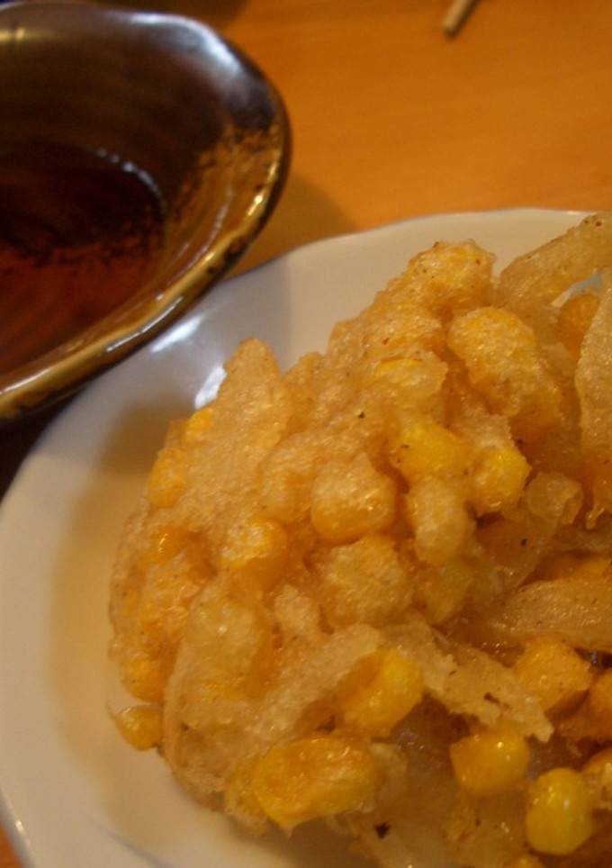 かき揚げ＊新玉ねぎとコーン-レシピのメイン写真
