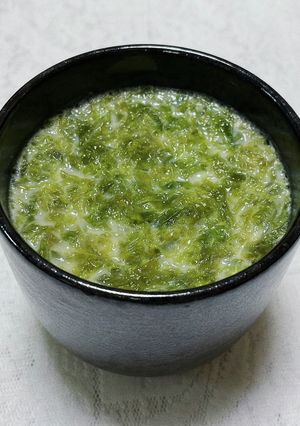 アオサ入り・茶碗蒸し-レシピのメイン写真