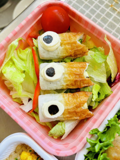 鯉のぼりちくキュー-レシピのメイン写真