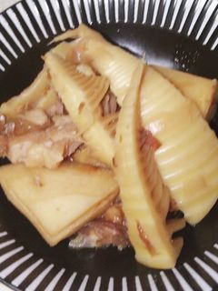 タケノコと鶏ももの土佐煮-レシピのメイン写真