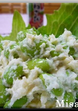 枝豆のわさびポテトサラダ-レシピのメイン写真