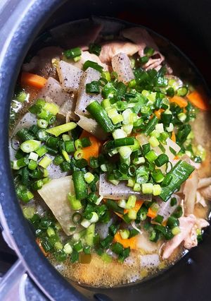 炊飯器で簡単　モツ煮込み　ホルモン-レシピのメイン写真