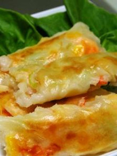 えびとセロリの蒸焼き春巻-レシピのメイン写真