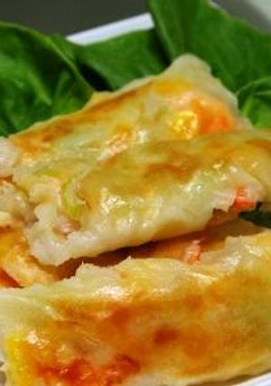 えびとセロリの蒸焼き春巻-レシピのメイン写真
