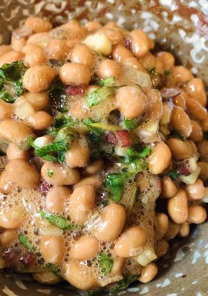 栄養満点の副菜！シャキシャキみょうが納豆-レシピのメイン写真