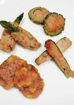 うちの味☆はんぺんと紅生姜で♪爽やか団子-レシピのメイン写真