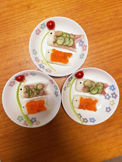 子供の日 鯉のぼり寿司-レシピのメイン写真