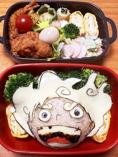 ワンピースニカ キャラ弁-レシピのメイン写真