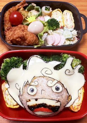 ワンピースニカ キャラ弁-レシピのメイン写真
