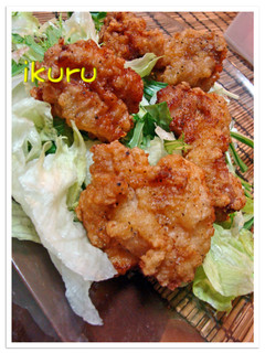 香ばしっ♡ガーリックオニオン鶏唐揚げ-レシピのメイン写真