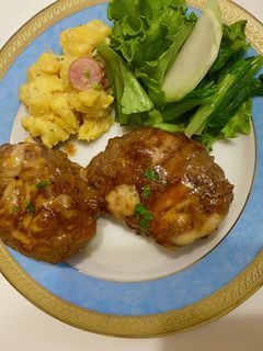 牛肉感たっぷりビーフハンバーグ-レシピのメイン写真