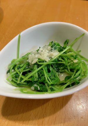 豆苗おひたし-レシピのメイン写真