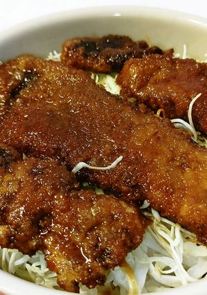 まぐろアラのソースカツ丼-レシピのメイン写真