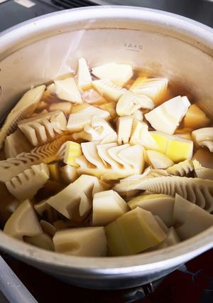 圧力鍋でタケノコ煮-レシピのメイン写真