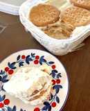 混ぜて冷やすだけのビスケットケーキ