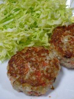 ごぼうハンバーグ-レシピのメイン写真