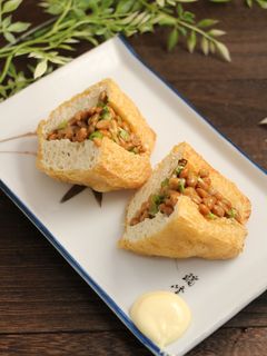 簡単!納豆油揚げ-レシピのメイン写真