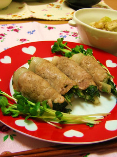 水菜と大根の豚肉巻き-レシピのメイン写真