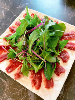 大葉香る馬肉のカルパッチョ-レシピのメイン写真
