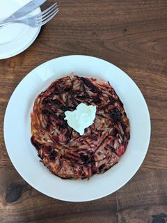 ビーツとじゃが芋のガレット-レシピのメイン写真