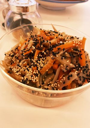 ちくわ入り金平ごぼう-レシピのメイン写真