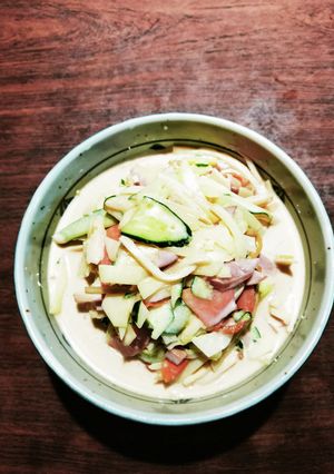 新じゃがとチキンの味噌マヨハニポテサラダ-レシピのメイン写真
