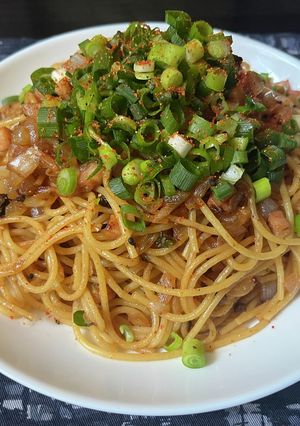スパゲティ・ふきのとう味噌（改）-レシピのメイン写真