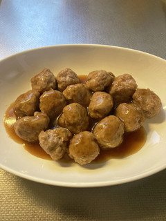 揚げ焼きで簡単 肉だんごの中華あんかけ-レシピのメイン写真