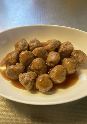 揚げ焼きで簡単 肉だんごの中華あんかけ-レシピのメイン写真