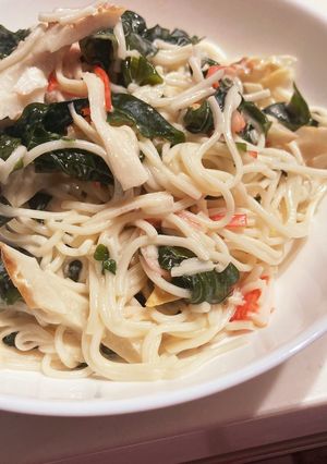 簡単♡残ったらdeそうめんサラダ-レシピのメイン写真