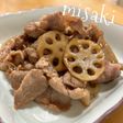 豚肉&蓮根の甘辛煮☆