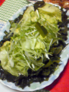初心者の簡単♪豆腐とわかめのサラダ-レシピのメイン写真