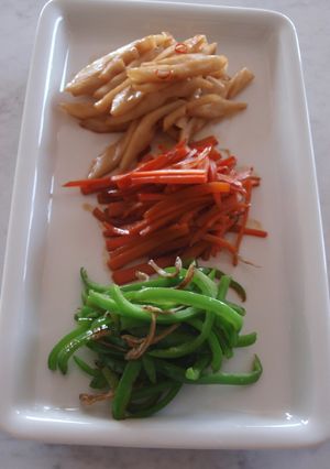 どんな野菜もOK☆三色きんぴら-レシピのメイン写真